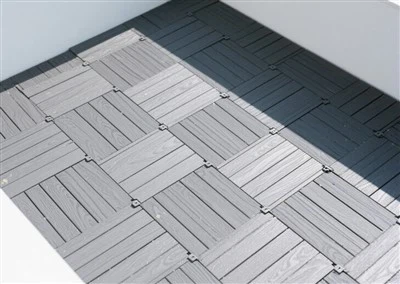 Firkantet stor planke WPC -gulvbelægning